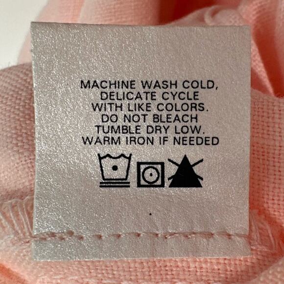 NWT | Krisa | Sleeveless Crop Linen Jumpsuit | Light Pink | Small - Picture 7 of 13